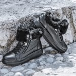 Дамски зимни обувки Geox D84AWA 00046 C9999