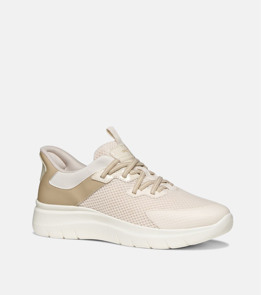 Олекотени анатомични сникърси Geox D670JB 01402 C1S5K