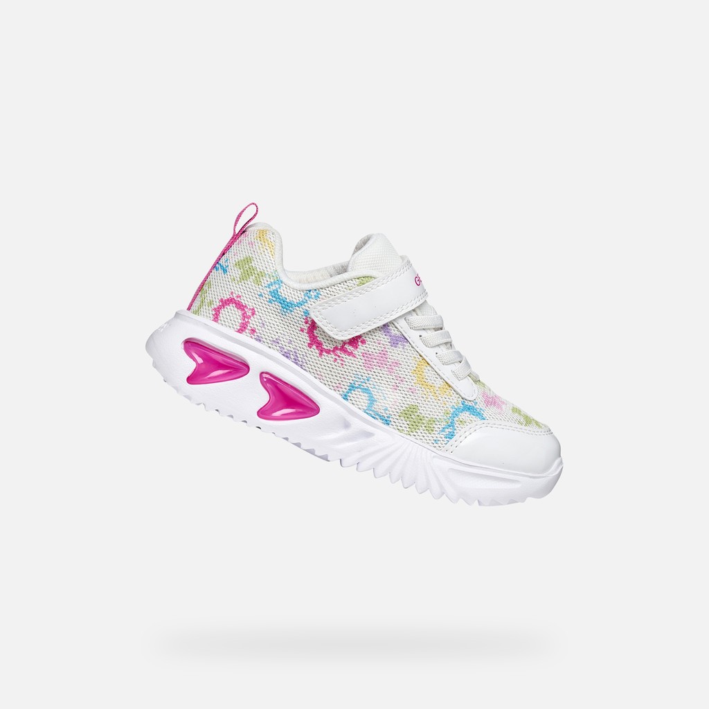 Олекотени светещи сникърси GEox J45E9B 0GFHH C0653