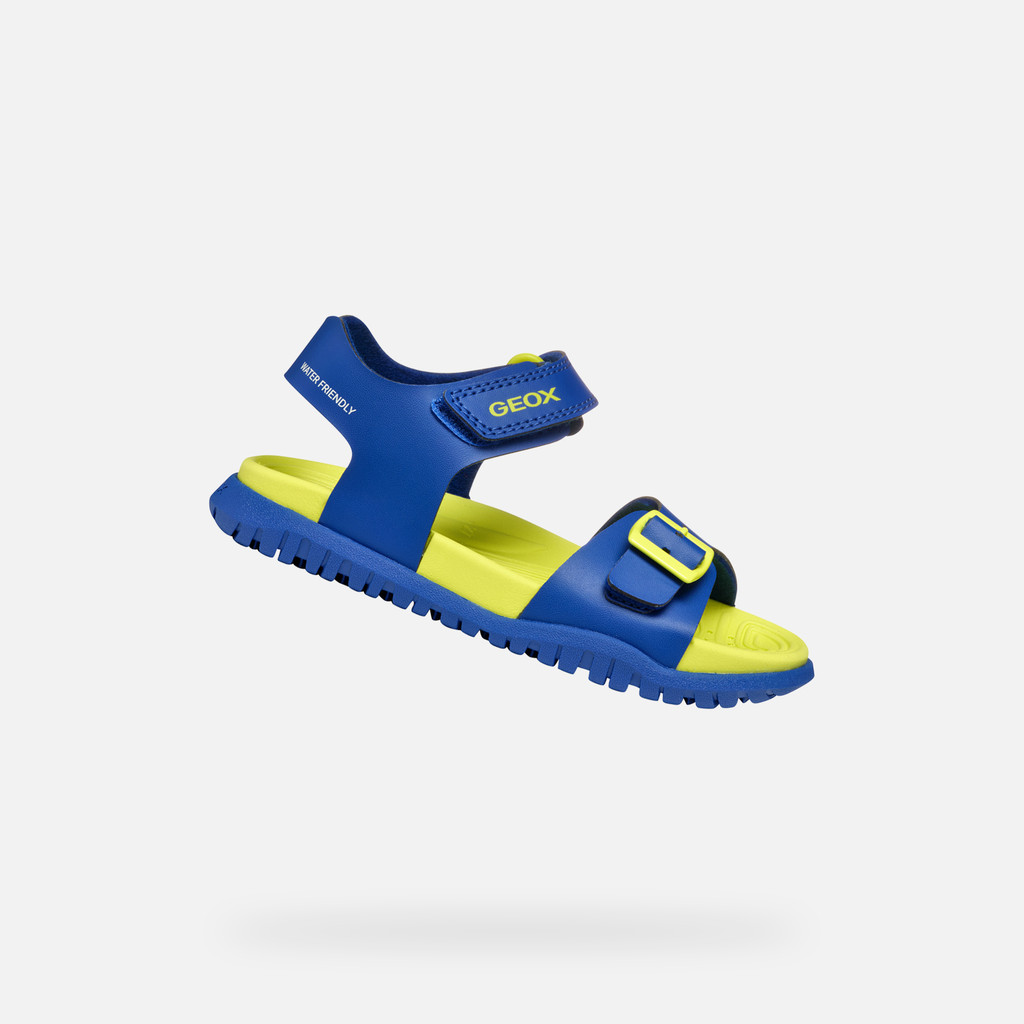 Олекотени сандали Geox Water Friendly J35HMA 000BC CK42H