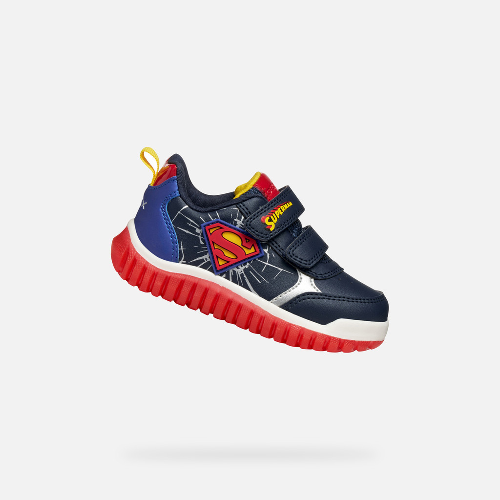 Светещи сникърси Geox Superman B565ZB 000BC C4226