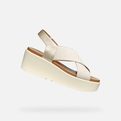 Анатомичен кожен сандал Geox D45M1B 022NF C5V2L