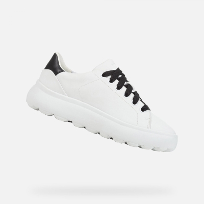 Кожени сникърси Geox D35TCB 00085 0404