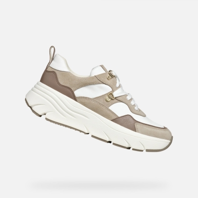 Олекотени сникърси Geox D36UFE 08522 C0118