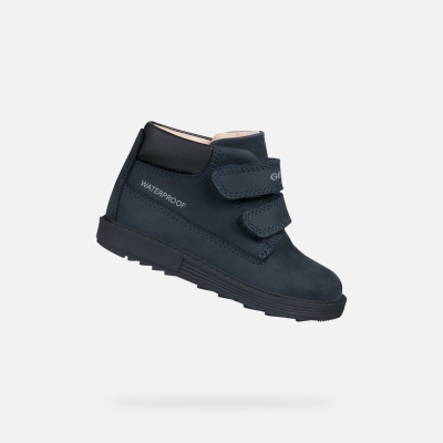 Водоустойчиви боти Geox естествена кожа WATERPROOF B8472HA 00032 C4002