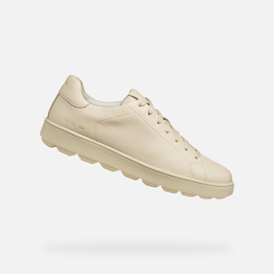 Анатомични сникърси естествена кожа Geox Spherica ecub-1  U45GPC 00046 C1122