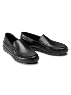 Мъжки мокасини естествена кожа Geox U043QE 00085 C9999