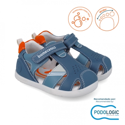 Боси сандали Biomecanics за прохождане 252169-A556