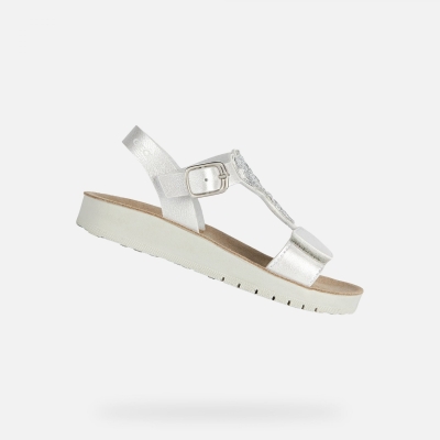 Олекотени сандали Geox J35EAD 0NF2J C1007