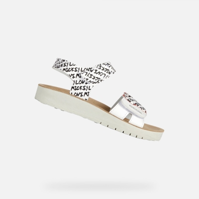 Олекотени сандали GEOX J35EAG 000BC C0404