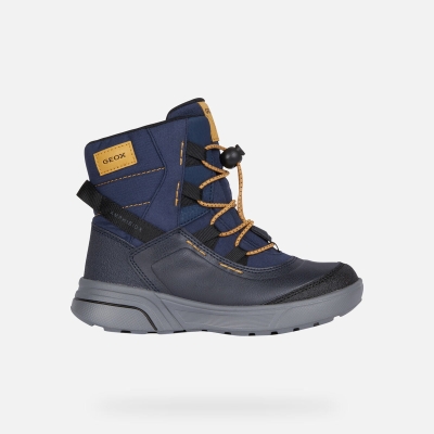 Детски ботуши Geox J947UA 0MEFU C4229 30-35