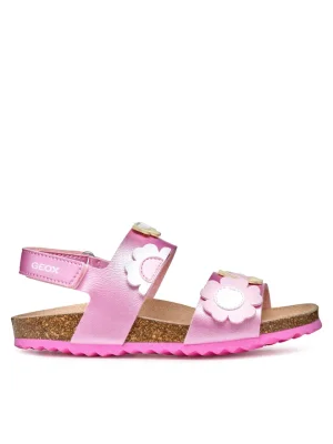 Олекотени сандали Geox J558MD 0NFBC C8F2M