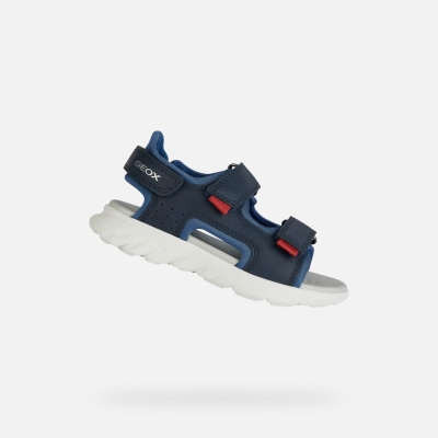 Олекотени сандали за момче Geox J45F1A 015ME CF44M