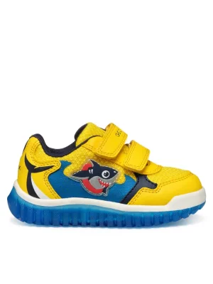 Светещи анатомични сникърси Geox B555ZA 0BC14 C2VM4