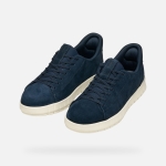 Анатомични сникърси Geox естествена кожа велур Flextride PlusU56MAA 00022 C4002