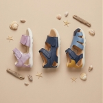 Анатомични сандали Geox естествена кожа Steppieup B656PC 000CL C4002