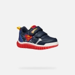 Светещи сникърси Geox Superman B565ZB 000BC C4226